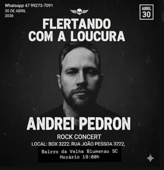 Imagem do Pocket Show Flertando com a Loucura 30/04/2026 No Box3222