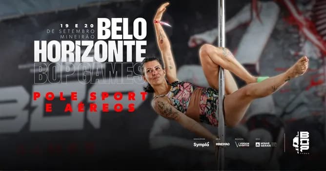 Imagem do POLE SPORT E AÉREOS - BOP GAMES BELO HORIZONTE 2026