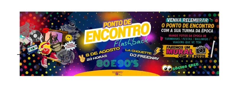 Imagem do PONTO DE ENCONTRO - FLASH BACK 08/08 20H