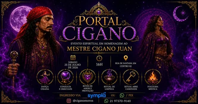 Imagem do Portal Cigano: encontro e rituais com o povo do oriente