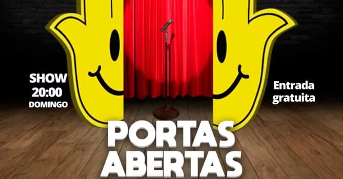 Imagem do PORTAS ABERTAS - STAND UP GRÁTIS - ITAQUERA