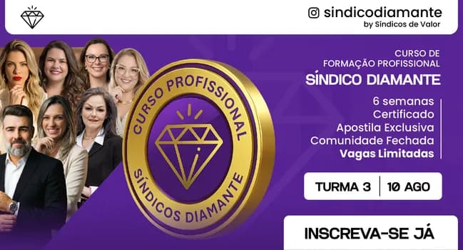 Imagem do PORTO ALEGRE - CURSO DE FORMAÇÃO PROFISSIONAL SINDICO DIAMANTE
