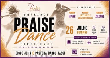 PRAISE DANCE EXPERIENCE I Workshop Edition 2026 em São Paulo