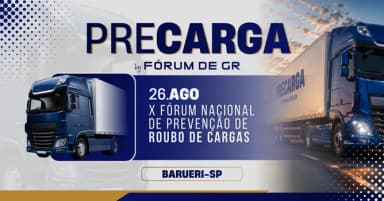 PRECARGA FÓRUM NACIONAL DE PREVENÇÃO DE ROUBO DE CARGA 2026 em Barueri