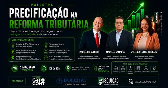 Imagem do PRECIFICAÇÃO NA REFORMA TRIBUTÁRIA - RIO DE JANEIRO