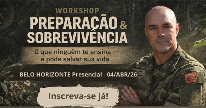 Imagem do Preparação e Sobrevivência com CORONEL LEITE: O que ninguém te ensina e pode salvar sua vida