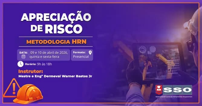 Imagem do PRESENCIAL: APRECIAÇÃO DE RISCO NA METODOLOGIA HRN