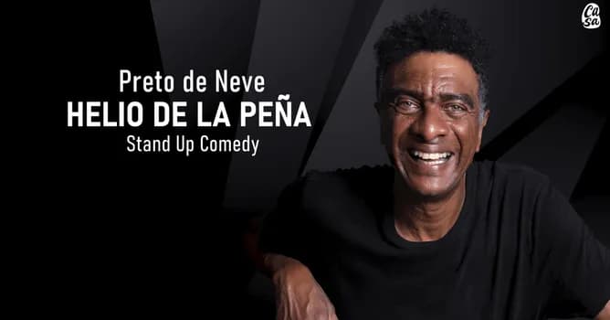 Imagem do Preto de Neve -Helio de La Peña no Porão Comedy BC