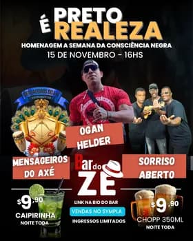 Preto é Realeza. Homenagem a semana da Consciência Negra em Volta Redonda