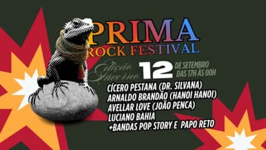 Prima Rock Festival Edição Inverno 2026 em Duque de Caxias