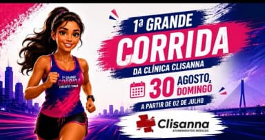 Primeira grande corrida da clínica clisanna itinga em Lauro de Freitas