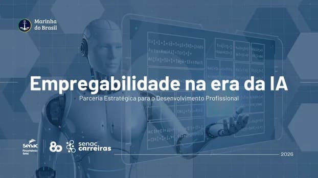 Imagem do Programa de Empregabilidade do Senac RN com a Marinha do Brasil