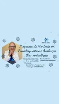 Imagem do Programa de Mentoria em Psicodiagnóstico e Avaliação Neuropsicológica