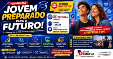 PROGRAMA JOVEM PREPARADO PARA O FUTURO! em Contagem