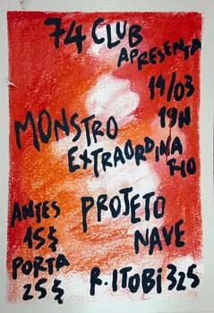 Imagem do PROJETONAVE + MONSTRO EXTRAORDINÁRIO AO VIVO NO 74CLUB