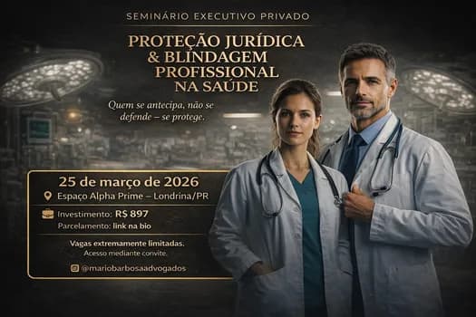 Imagem do Proteção Jurídica e Blindagem Profissional na Saúde