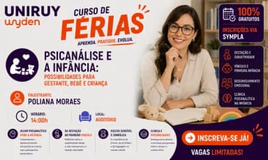 PSICANÁLISE E A INFÂNCIA- Possibilidades para gestante, bebê e criança em Salvador