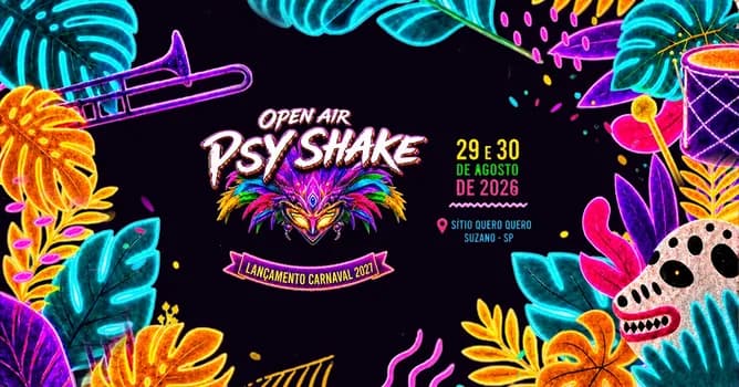 Imagem do PSYSHAKE OPEN AIR 2026