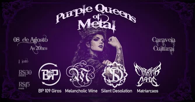 Imagem do Purple Queens of Metal
