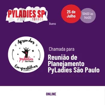 Imagem do PyLadiesSP