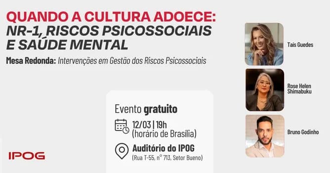 Imagem do Quando a Cultura Adoece: NR-1, Riscos Psicossociais e Saúde Mental