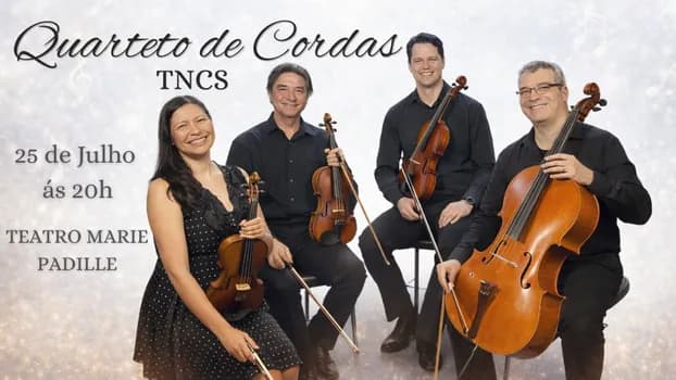 Imagem do QUARTETO DE CORDAS DO TEATRO NACIONAL - Do Erudito ao Popular