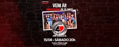 Quarteto Eu Amo Flashback Niver de 10 anos em Rio de Janeiro