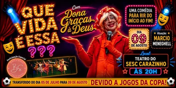 Imagem do QUE VIDA É ESSA- COM DONA GRAÇAS À DEUS