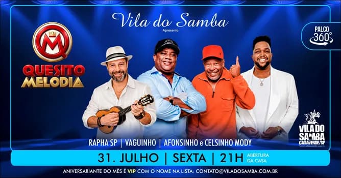 Imagem do QUESITO MELODIA NA VILA DO SAMBA