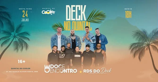 Imagem do QUINTAL DO COOLER APRESENTA DOCE ENCONTRO