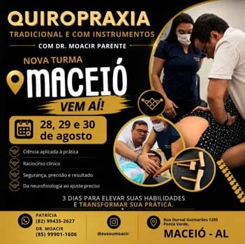 Imagem do Quiropraxia Tradicional e Instrumental