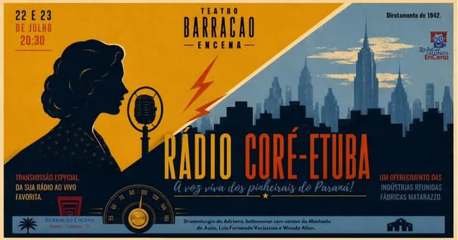 Imagem do RÁDIO CORÉ-ETUBA - 30º FESTIVAL ALUNOS ENCENA