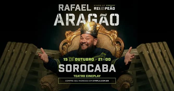 Imagem do RAFAEL ARAGÃO em SOROCABA/SP