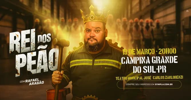 Imagem do RAFAEL ARAGÃO - REI DOS PEÃO - em CAMPINA GRANDE DO SUL/PR
