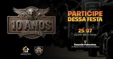 Raptors - Moto Club | 10 anos em São José do Rio Preto