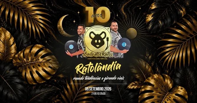 Imagem do RATOLÂNDIA 10 ANOS - 05/09