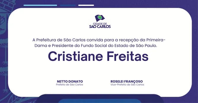 Imagem do Recepção da Primeira-Dama e Presidente do Fundo Social do Estado de São Paulo, Cristiane Freitas