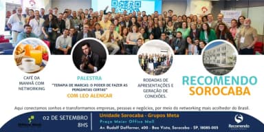 Recomendo Sorocaba - Grupo Meta - O melhor café de negócios da cidade. em Sorocaba