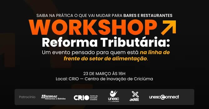 Imagem do Reforma Tributária: saiba na prática o que vai mudar para bares e restaurantes