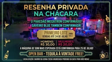 Resenha privada em Atibaia