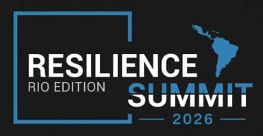 Resilience Summit 2026 | Rio de Janeiro Edition em Rio de Janeiro