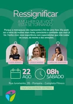 Imagem do Ressignificar - A Mulher Que Você Está Se Tornando