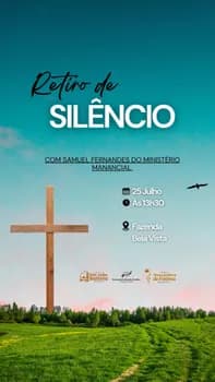 Retiro de Silêncio em Santa Fé do Sul