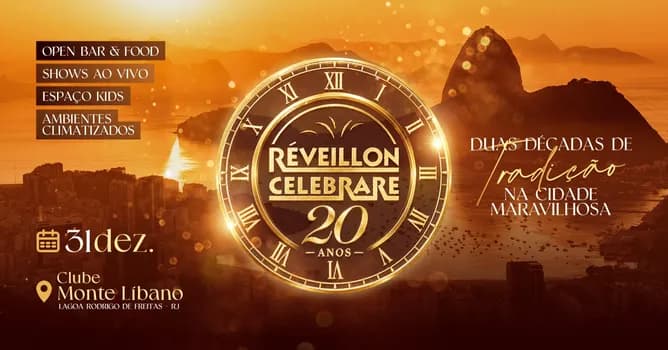 Imagem do Réveillon Celebrare 2027