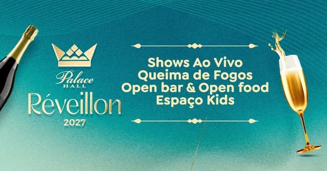 Imagem do Réveillon Palace Hall 2027 | 31DEZ | Campo Grande/RJ
