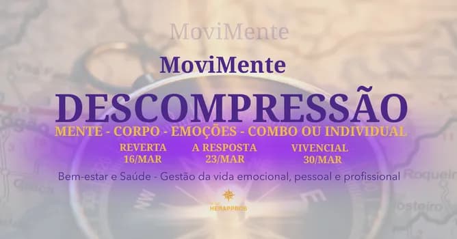 Imagem do Reverta, A Resposta, Vivencial - Saúde e Bem-estar - Descompressão