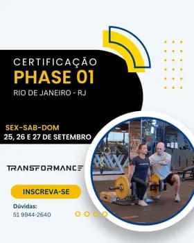 Rio - Certificação Phase 01 Transformance - Turma 19 (2026-2) em Rio de Janeiro