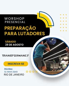 Rio - Preparação para Lutadores (Online + Presencial) em Rio de Janeiro