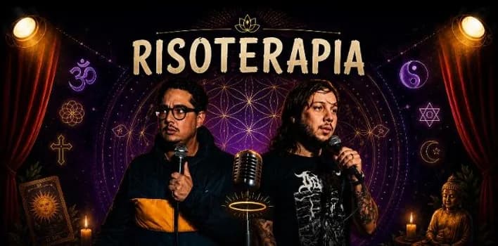Imagem do Risoterapia apresenta Piadas Divinas com Gabriel Andrade e Leonardo de Castro