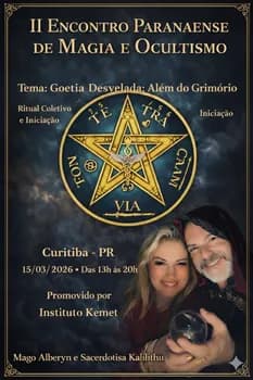 Imagem do Ritual Coletivo no II Encontro Paranaense de Ocultismo e Magia